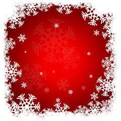 Fototapeta na wymiar christmas background red