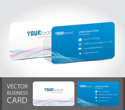 Business Card | Blue