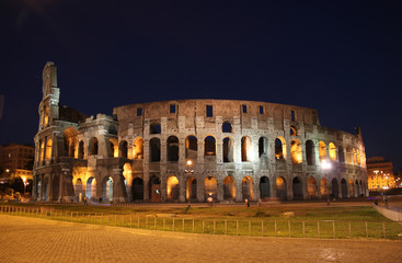 Plakat Rzym - Koloseum 003