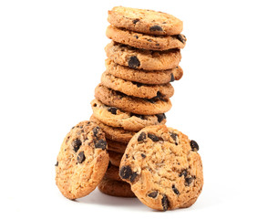 cookies with chocolate