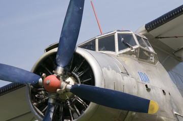front with propeller of AN2