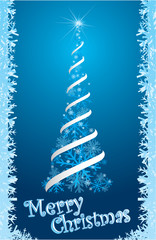 festive christmas tree