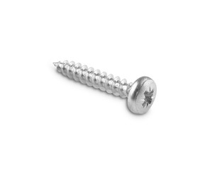 Macro of a Screw with clipping path (hardware) - 27080777