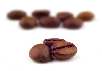 Macro shot of Coffee beans