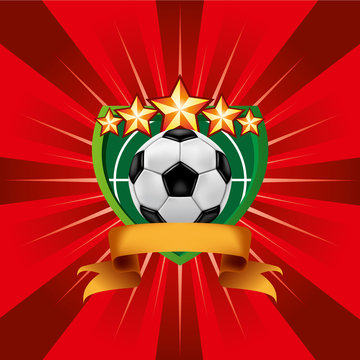 Soccer Football Emblem