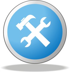 Fototapeta premium bouton maintenance