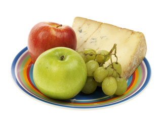 Blue Stilton Cheese with Fruit