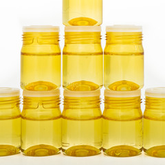 glass containers with concentrated antioxidant