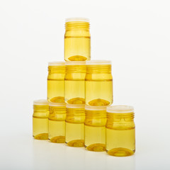 glass containers with concentrated antioxidant