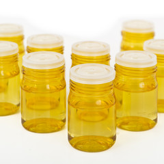 glass containers with concentrated antioxidant