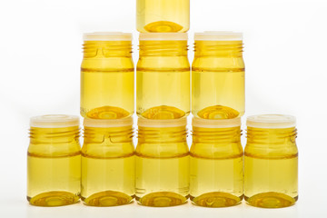 glass containers with concentrated antioxidant