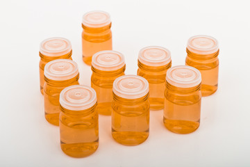 glass containers with concentrated antioxidant