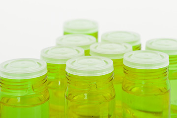 glass containers with concentrated antioxidant