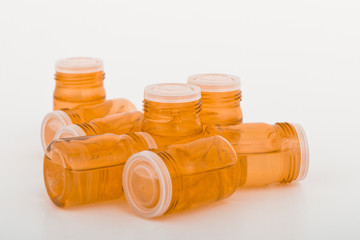 glass containers with concentrated antioxidant