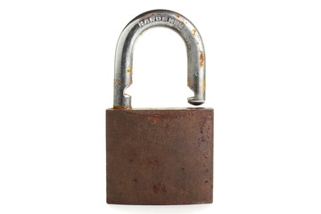 Padlock.