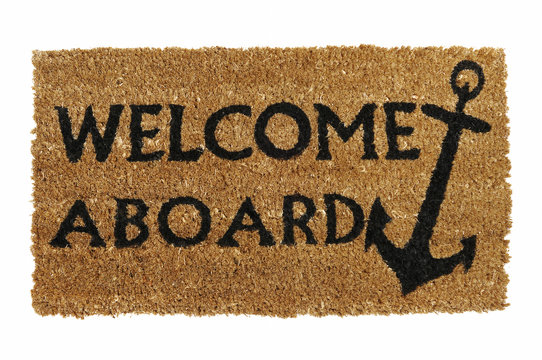 Welcome Aboard Mat