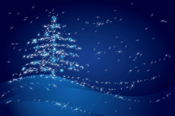 Christmas Tree Background