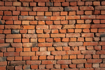 wall red bricks