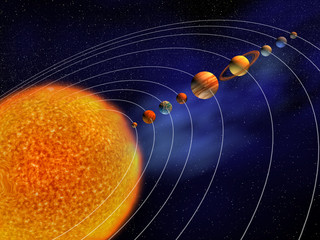 Solar System © Orlando Florin Rosu