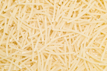 Textura de los fideos.
