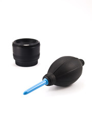 lens and air blow