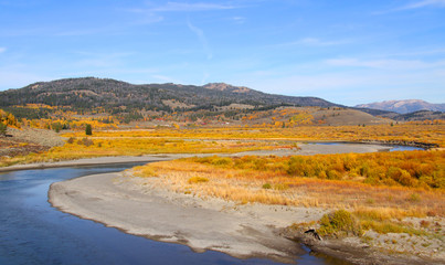 Fototapeta na wymiar Park Narodowy Yellowstone