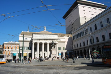 Genova, il teatro Carlo Felice