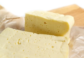 Tomme fraîche pour préparation de l'aligot.