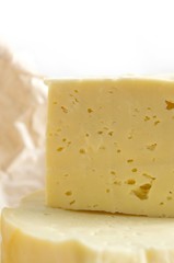 Tomme fraîche pour préparation de l'aligot.