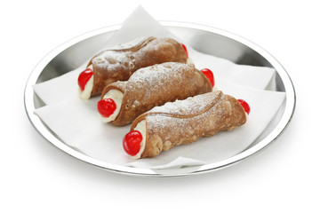 cannoli , cannolo , italian cuisine, Sicilian pastry dessert