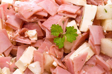 Schinken-Käse-Salat a la Traudl