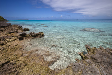 Reef and blue lagoon