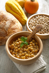 chickpeas soup-zuppa di ceci