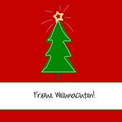 Frohe Weihnachten - Tannenbaum - 27103158