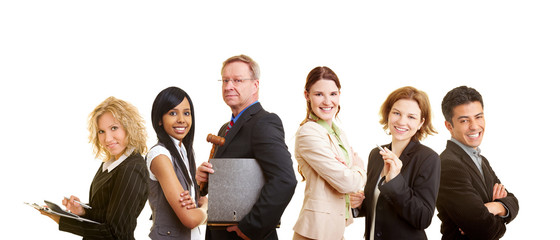 Team von Rechtsanwälten