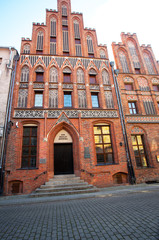 Copernicus-Haus in Toruń,Poland - obrazy, fototapety, plakaty
