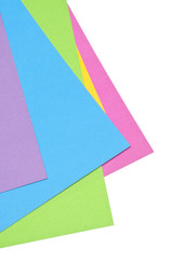 Vibrant Stack of Paper Background