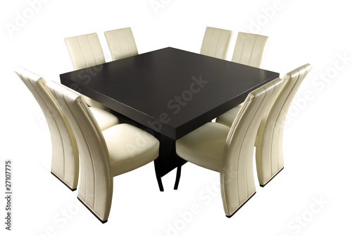 Mesa comedor minimalista" fotos de archivo e imágenes libres de ...