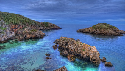 Paraje costero.