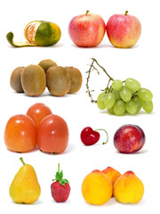 fruits collage