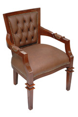 Sillón clasico de piel