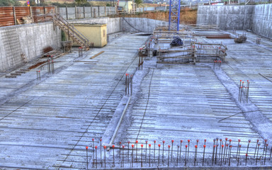 Estructura de hormigón.