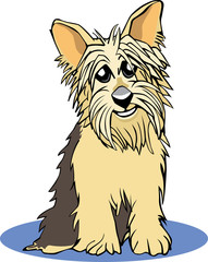 Yorkie cartoon