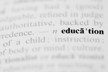 Education Dictionary Entry