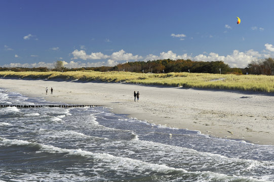 Herbsttag am Strand