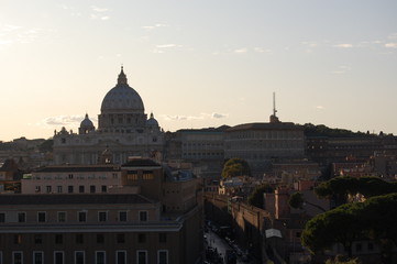 Fototapeta na wymiar Rom Panorama