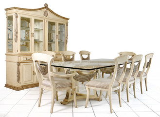 Mesa comedor estilo clasico
