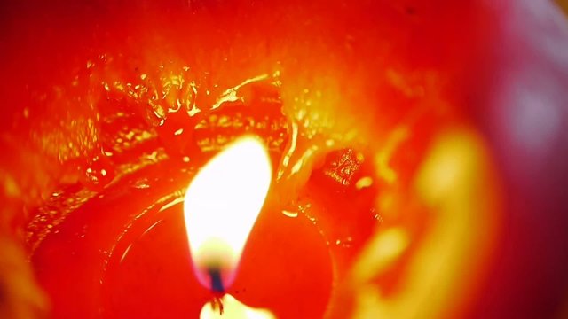 Candle - Burning and Surrounded - Variant 1