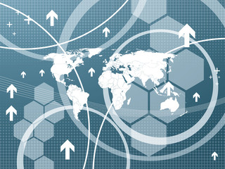 background vector graphics created with laptop technology