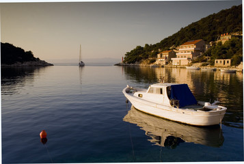 Port na Adriatyku - obrazy, fototapety, plakaty